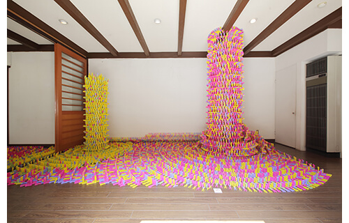 高本敦基－組み立て式の社会－ 奈義町現代美術館-2