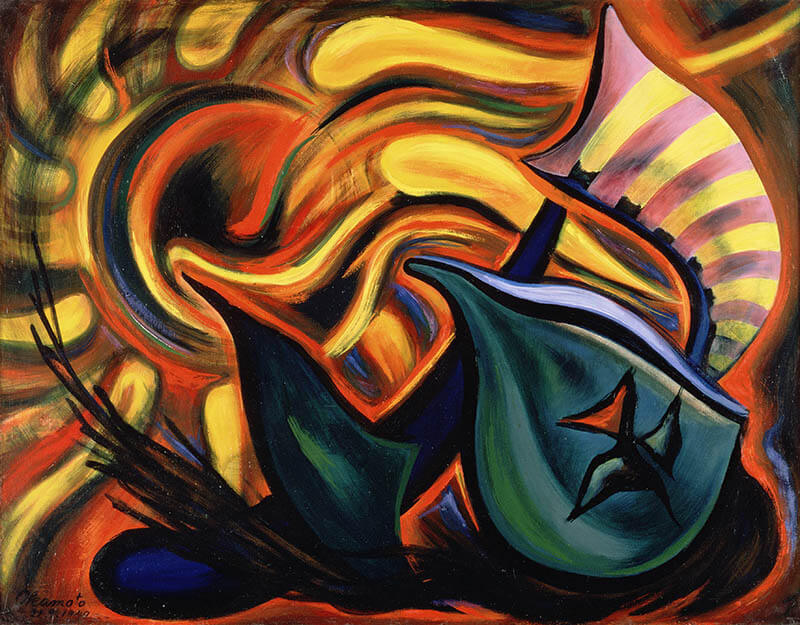 常設展「岡本太郎と夜―透明な渾沌」 川崎市岡本太郎美術館-2