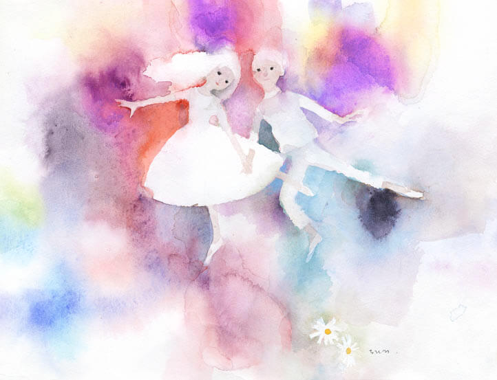 ちひろが描いた映画と音楽 安曇野ちひろ美術館-2