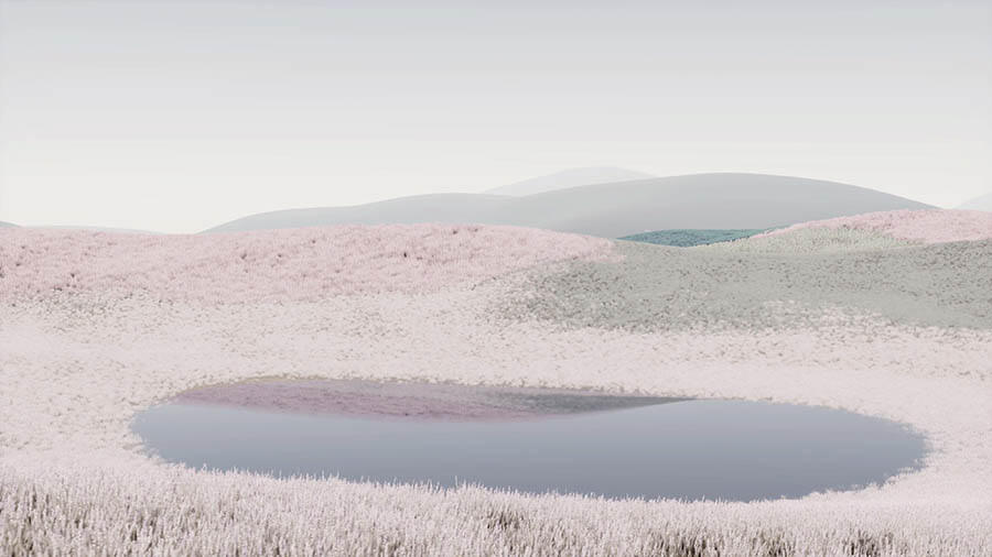 原田裕規「Unreal Ecology」 京都芸術センター-1