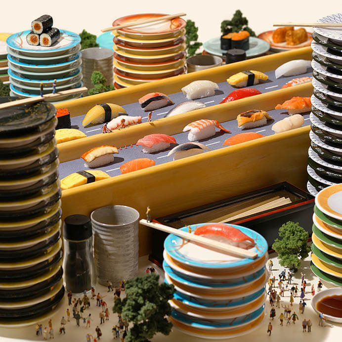 ミニチュアライフ展2　田中達也　見立ての世界 上田市立美術館-3