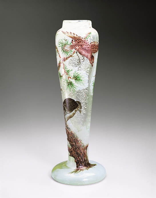 特別展 翼に希望をのせて　ガレ、ドーム、ラリック　－ガラス工芸にみるジャポニスムの鳥－ 北澤美術館-4