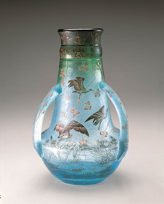 特別展 翼に希望をのせて　ガレ、ドーム、ラリック　－ガラス工芸にみるジャポニスムの鳥－ 北澤美術館-6