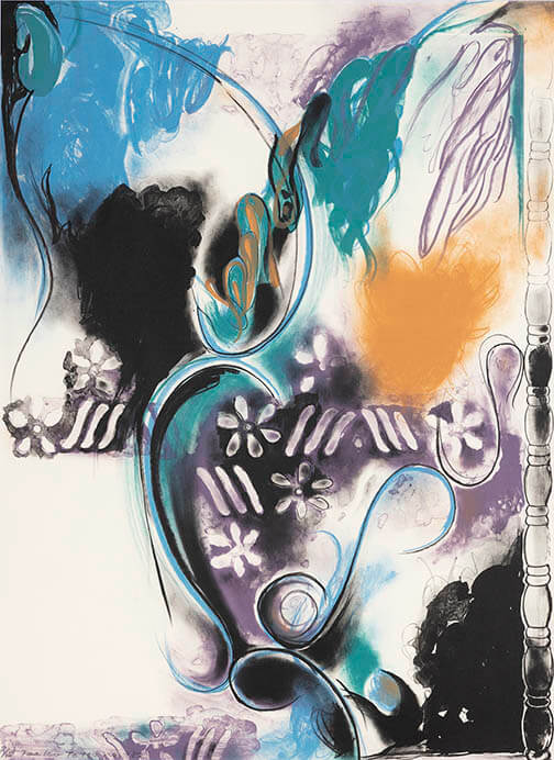 辰野登恵子―身体的知覚による版表現 BBプラザ美術館-1