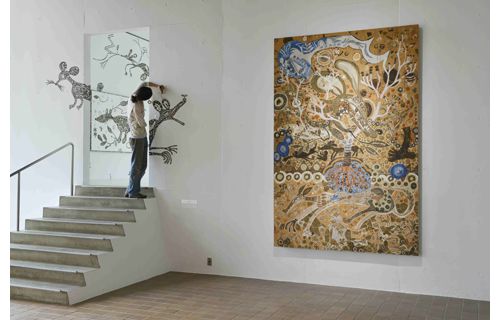 淺井裕介－絵の種 土の旅 彫刻の森美術館-7