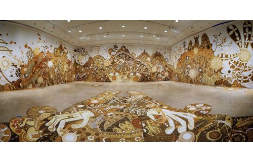 淺井裕介－絵の種 土の旅 彫刻の森美術館-8