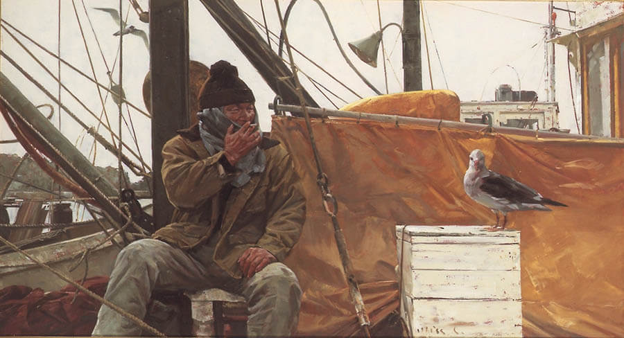 三栖右嗣　花めく春と鳥たちが語る物語 ヤオコー川越美術館-7