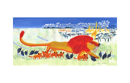 ＜企画展＞あべ弘士の動物王国展 ちひろ美術館・東京-1