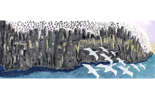 ＜企画展＞あべ弘士の動物王国展 ちひろ美術館・東京-7