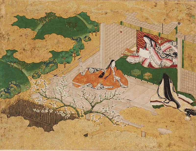 開館40周年記念　コレクションのあゆみ　第3部　常設展 重要文化財　源氏物語手鑑　―ときめきの源氏絵― 和泉市久保惣記念美術館-5