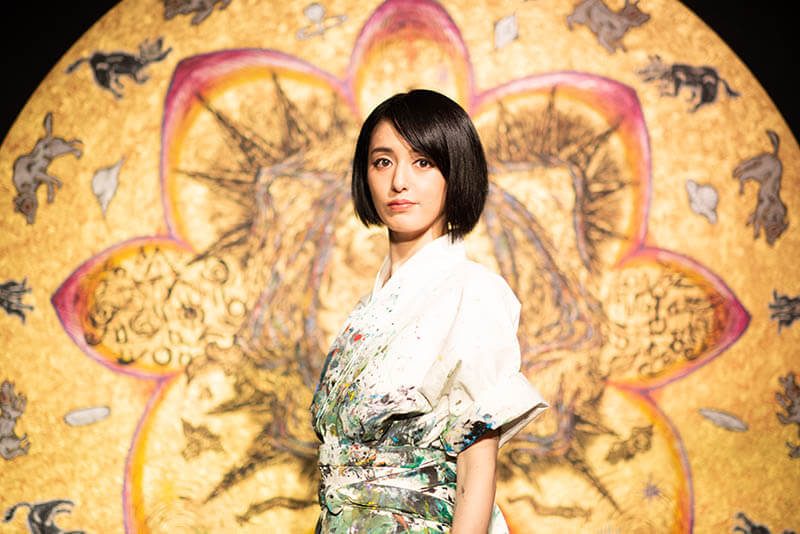 小松美羽展　岡本太郎に挑む―霊性とマンダラ 川崎市岡本太郎美術館-2