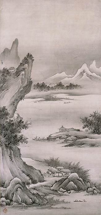 禅寺に伝わるものがたり Ⅰ期 仏教説話と漢故事 Ⅱ期 無外如大尼生誕八百年記念 女性と仏教 相国寺承天閣美術館-4