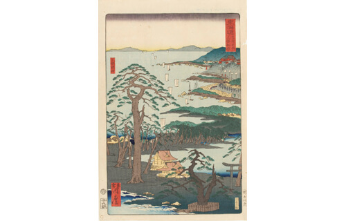 広重　最初と最後の東海道 静岡市東海道広重美術館-6