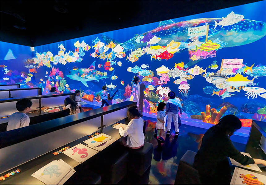 チームラボ  学ぶ！未来の遊園地と、花と共に生きる動物たち 島根県立美術館-3