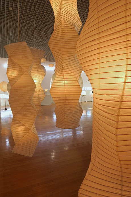 所蔵品展「イサム・ノグチ　あかり展」 モエレ沼公園-4