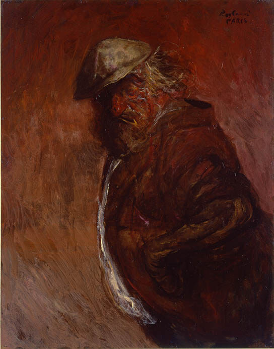 鴨居玲展　人間とは何か？ 中村屋サロン美術館-6