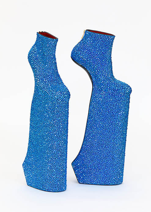 工藝×コンテンポラリーアート 中川衛+ 舘鼻考則展 Heel-less Shoes Downtown MOA美術館-5