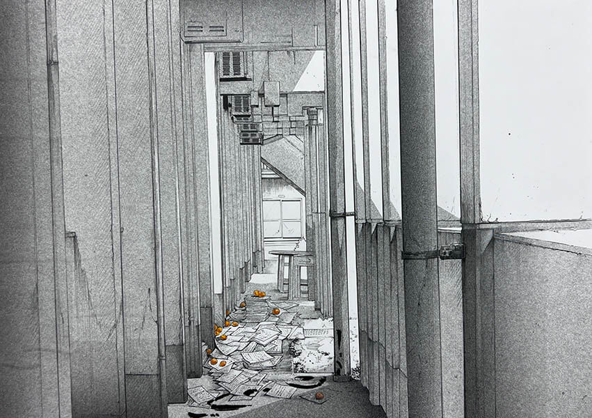 プレーンマンガ　言葉のない物語　- LIISA 個展 - 京都精華大学ギャラリーTerra-S-6