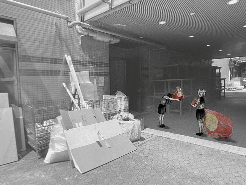 プレーンマンガ　言葉のない物語　- LIISA 個展 - 京都精華大学ギャラリーTerra-S-7