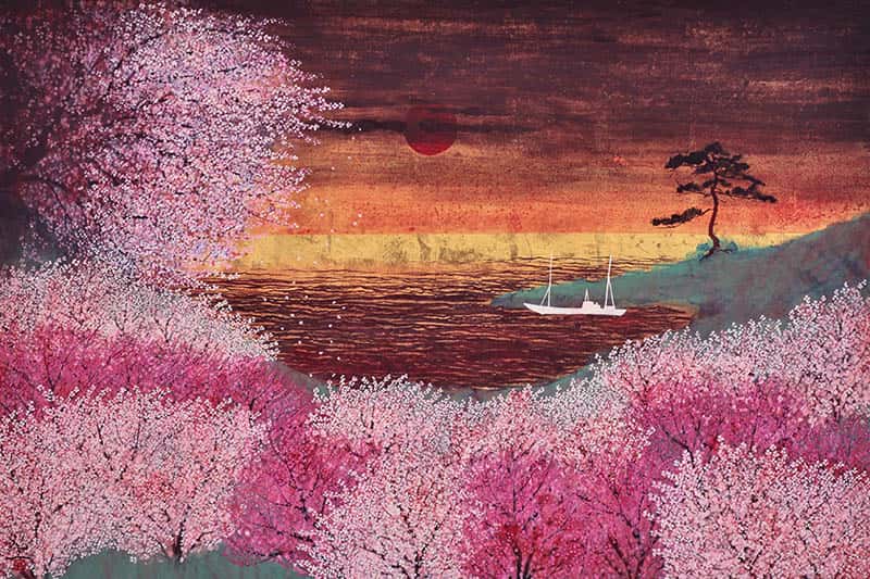 ～めぐる季節～春を想う　桜展 箱根・芦ノ湖成川美術館-2