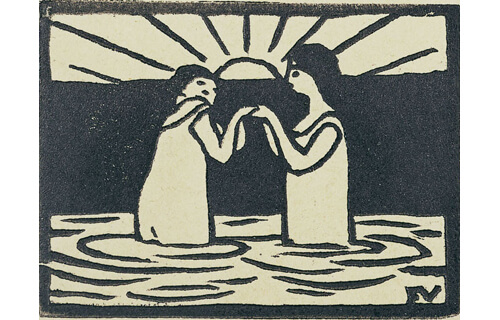 美術家の青春 ― ここから、絵が生まれる＋特集展示《色と線・難波田史男（なんばたふみお）》 新潟県立万代島美術館-5