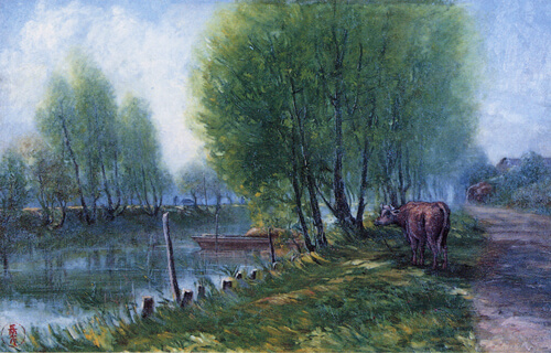 長尾杢太郎　‐水辺を描いた画家‐ 碌山美術館-1