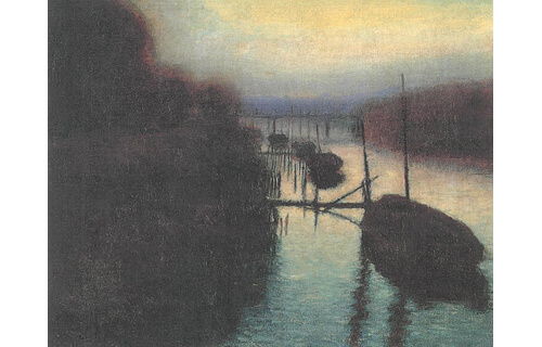 長尾杢太郎　‐水辺を描いた画家‐ 碌山美術館-2