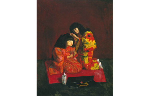 新収蔵品お披露目展・Ⅱ「はなやか秋のしつらえ―邸宅を飾った近代美術とテーブルウェア」 泉屋博古館-1