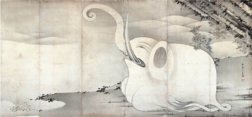 特別展　生誕270年　長沢芦雪－若冲、応挙につづく天才画家－ 九州国立博物館-16
