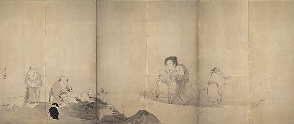 特別展　生誕270年　長沢芦雪－若冲、応挙につづく天才画家－ 九州国立博物館-7