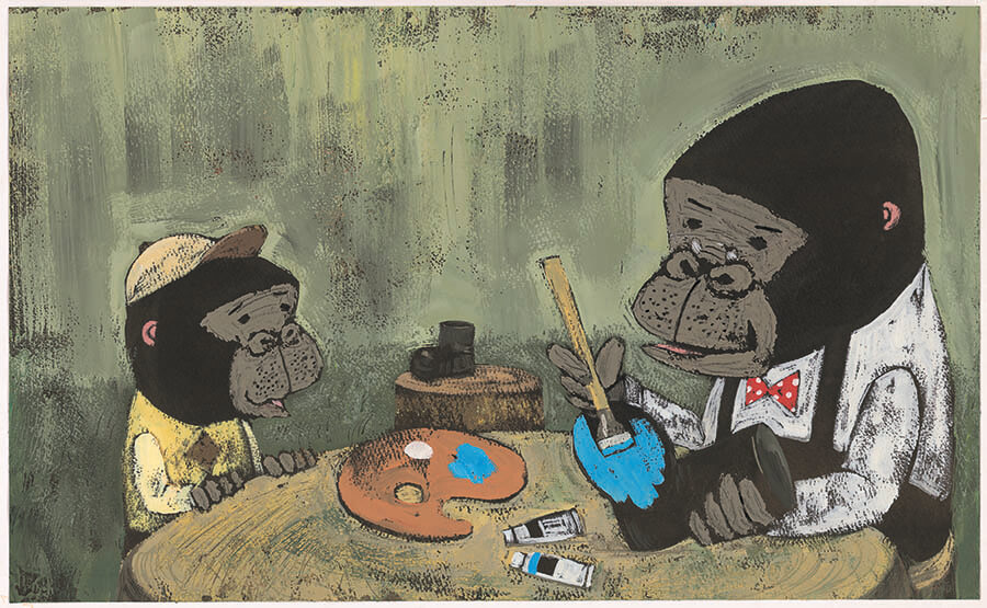 絵本作家 谷口智則展 ～いろがうまれるものがたり～ 美術館「えき」KYOTO-4