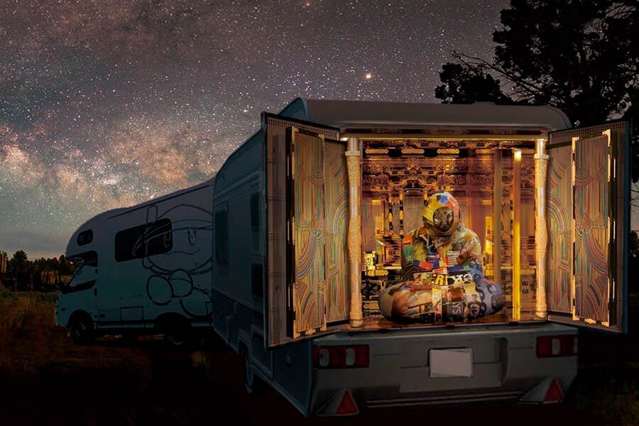 German Suplex Airlines「Big Buddha Project -令和の大仏造立-」 モエレ沼公園-5