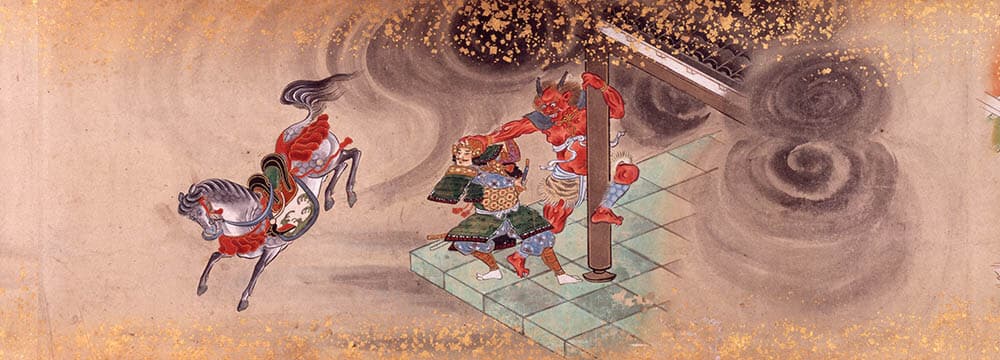 葛飾応為「吉原格子先之図」　―肉筆画の魅力 太田記念美術館-8