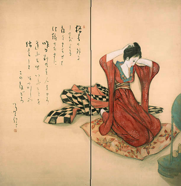 竹久夢二　描き文字のデザイン　―大正ロマンのハンドレタリング― 竹久夢二美術館-10