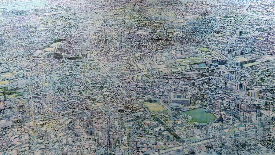 絵画：想起のかたち　佐川晃司×安喜万佐子展 奈義町現代美術館-1