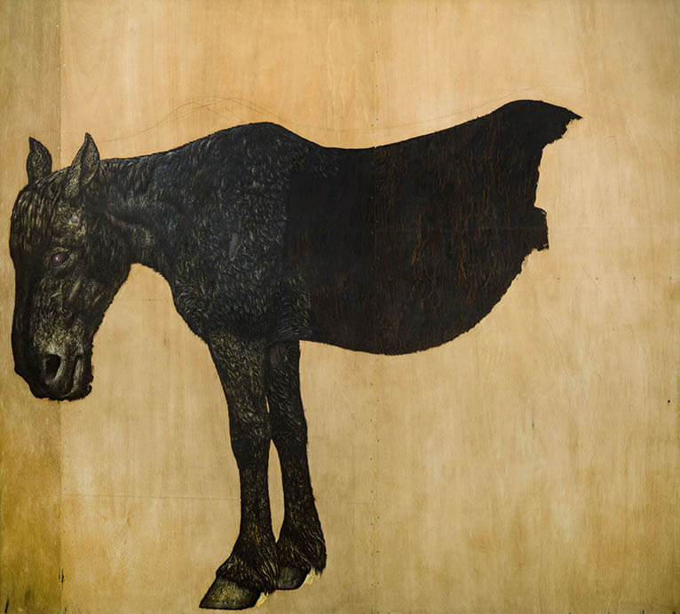 神田日勝記念美術館2023年度コレクション展Ⅰ 「神田日勝 未完のキャンバス Part2」 神田日勝記念美術館-2