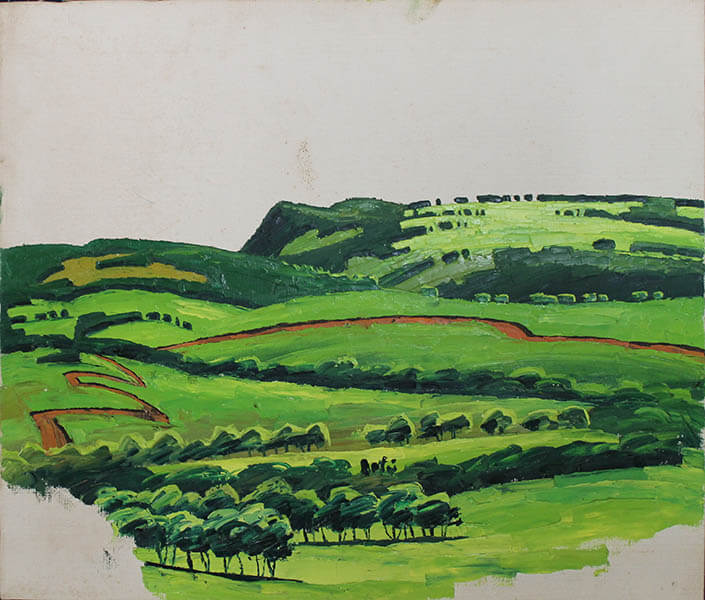 神田日勝記念美術館2023年度コレクション展Ⅰ 「神田日勝 未完のキャンバス Part2」 神田日勝記念美術館-4