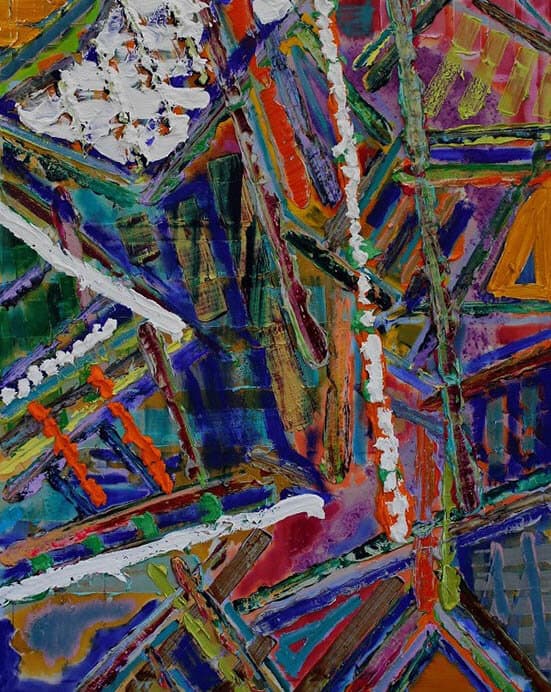 〈川越の美術家たち〉 中村一美展 川越市立美術館-4