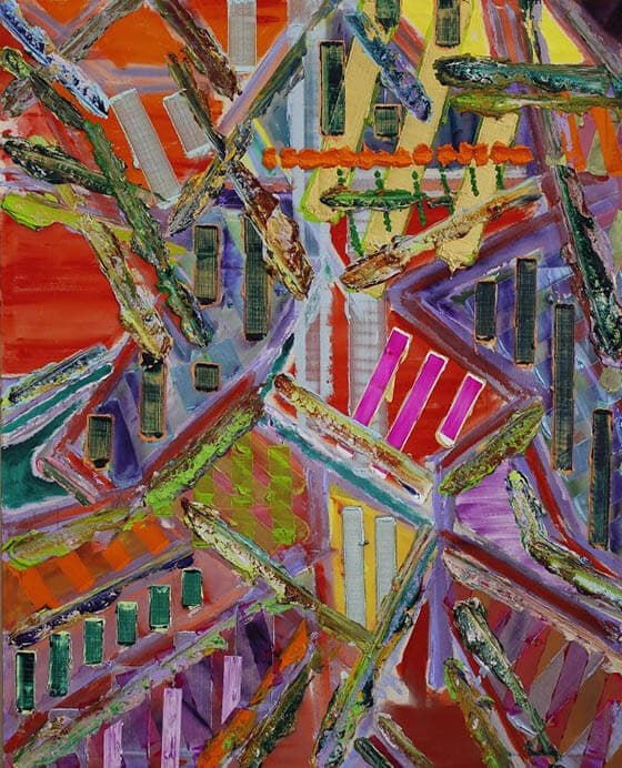 〈川越の美術家たち〉 中村一美展 川越市立美術館-5