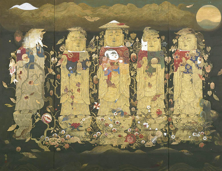 望郷の画家　橋本龍美展 —神も、庶民も、バケモノも 新潟県立近代美術館-7
