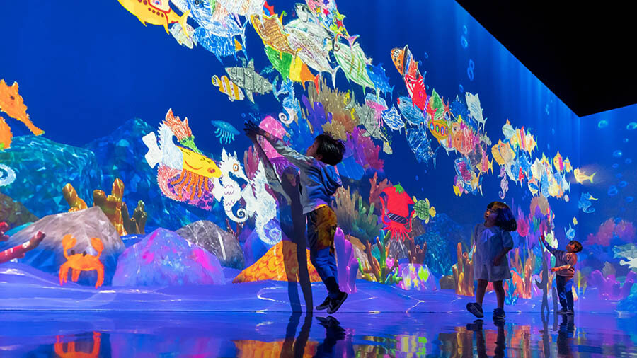 STV創立65周年記念  チームラボ 学ぶ！未来の遊園地と、花と共に生きる動物たち 札幌芸術の森美術館-3