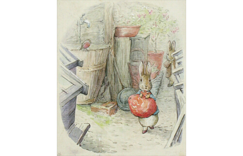 ビアトリクス・ポター™生誕150周年　ピーターラビット™展 福岡県立美術館-2