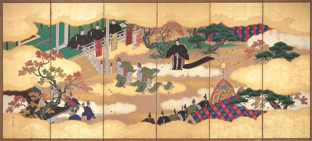 企画展「歌心ー古典文学と和歌のしらべー」 林原美術館-1