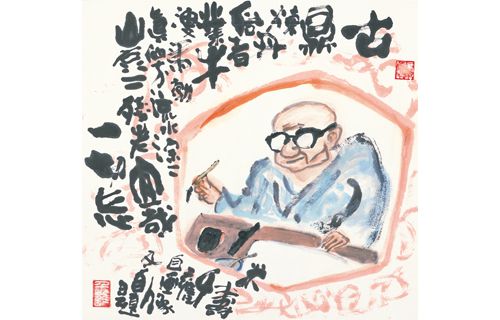 小川千甕（せんよう）展　ー縦横無尽に生きるー彼は、仏画師・洋画家・漫画家・日本画家だった 京都文化博物館-2