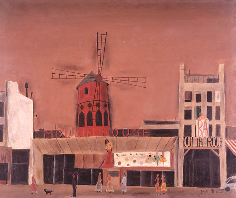 旅する画家 藤田嗣治・斎藤真一 | 秋田県立美術館（平野政吉