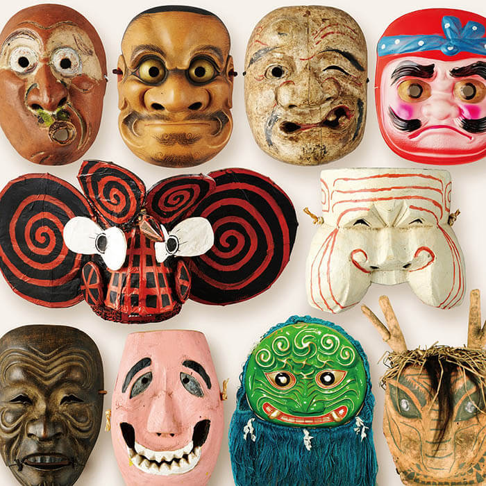 日本の仮面――芸能と祭りの世界 国立民族学博物館-1