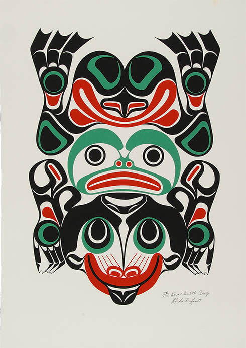 カナダ北西海岸先住民のアート――スクリーン版画の世界 国立民族学博物館-1