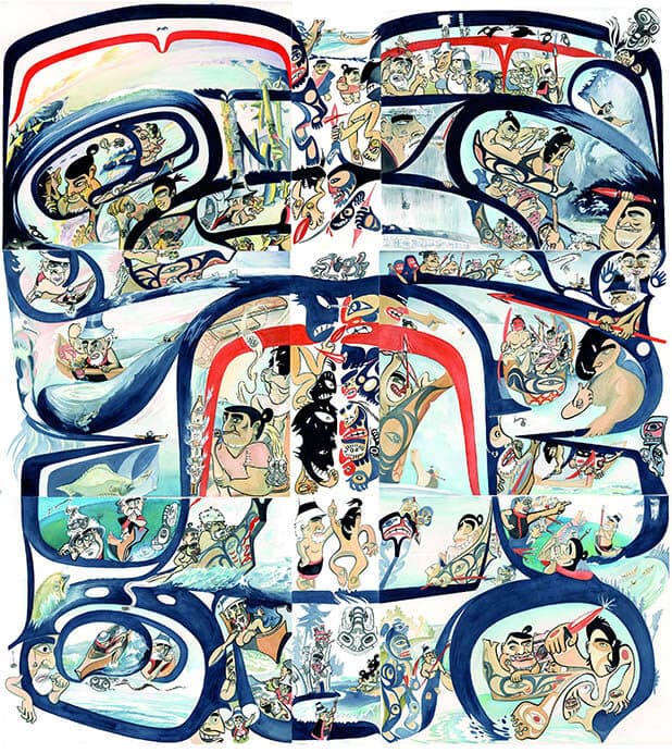 カナダ北西海岸先住民のアート――スクリーン版画の世界 国立民族学博物館-7