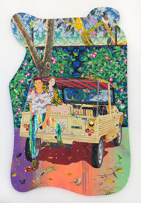 松山智一展：雪月花のとき 弘前れんが倉庫美術館-5