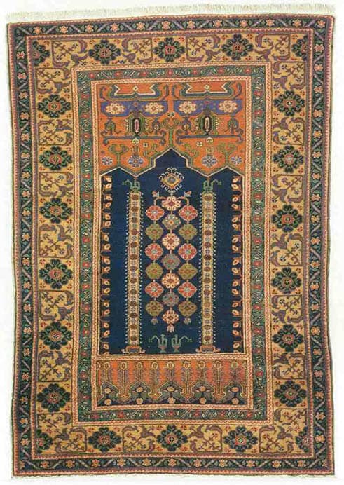 アナトリア絨毯の植物文 ―豊穣のイメージ 白鶴美術館-2